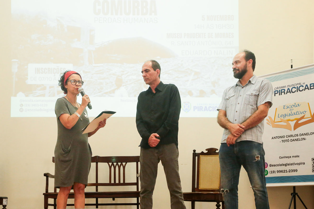 Roda de conversa aconteceu na tarde desta quarta (5), no auditório do Museu Prudente de Moraes 