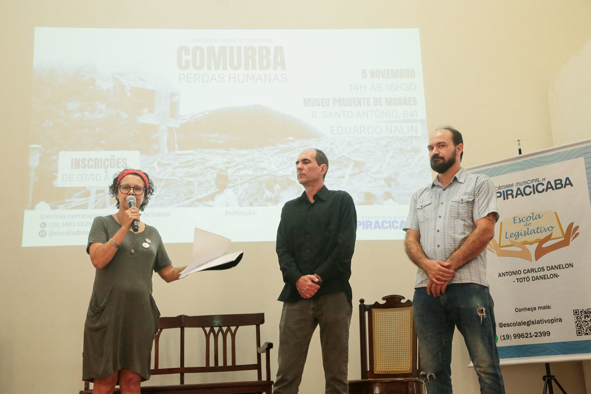 Roda de conversa aconteceu na tarde desta quarta (5), no auditório do Museu Prudente de Moraes 