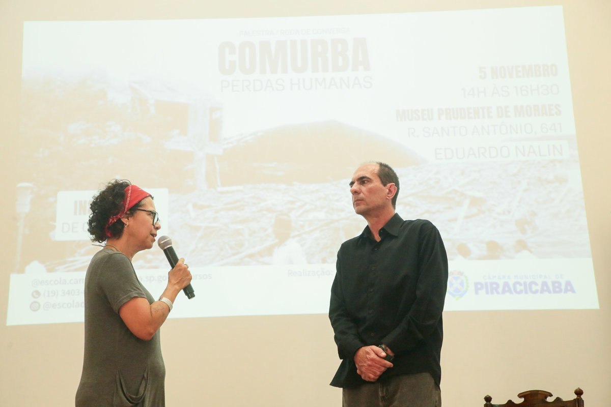 Roda de conversa aconteceu na tarde desta quarta (5), no auditório do Museu Prudente de Moraes 