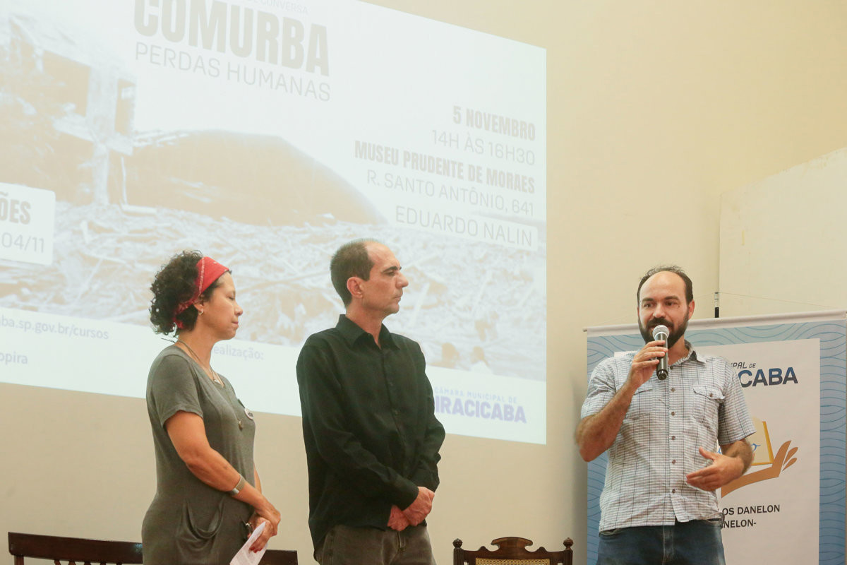 Roda de conversa aconteceu na tarde desta quarta (5), no auditório do Museu Prudente de Moraes 