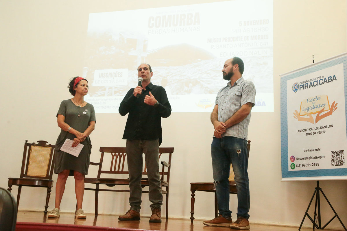 Roda de conversa aconteceu na tarde desta quarta (5), no auditório do Museu Prudente de Moraes 