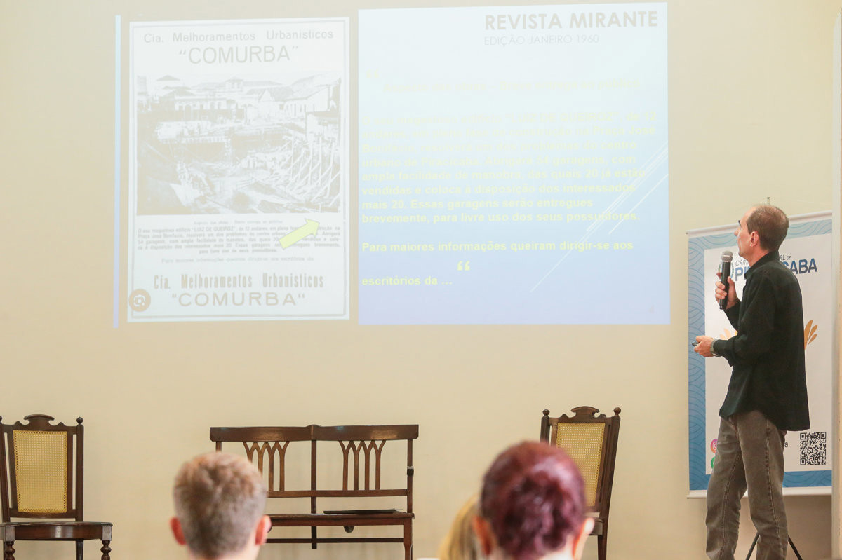 Roda de conversa aconteceu na tarde desta quarta (5), no auditório do Museu Prudente de Moraes 