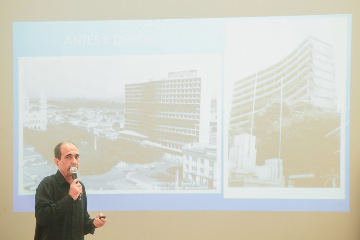 Roda de conversa aconteceu na tarde desta quarta (5), no auditório do Museu Prudente de Moraes 