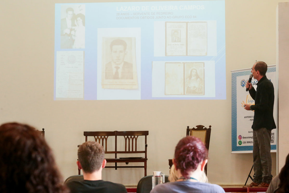 Roda de conversa aconteceu na tarde desta quarta (5), no auditório do Museu Prudente de Moraes 