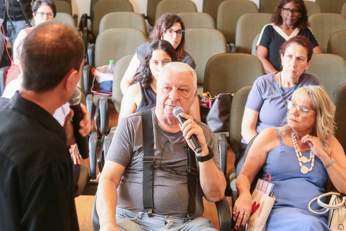 Roda de conversa aconteceu na tarde desta quarta (5), no auditório do Museu Prudente de Moraes 