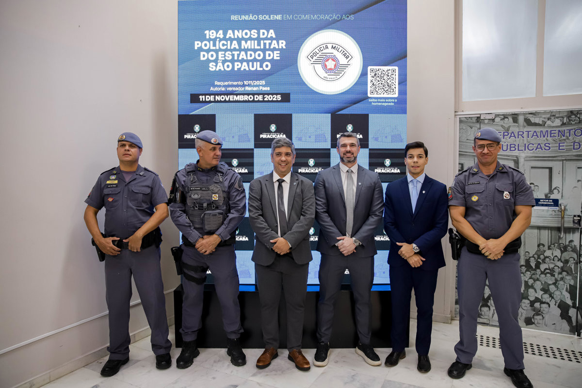 Vereador Renan Paes (PL) é autor das homenagens à corporação e a policiais militares que atenderam ocorrências de sucesso na cidade