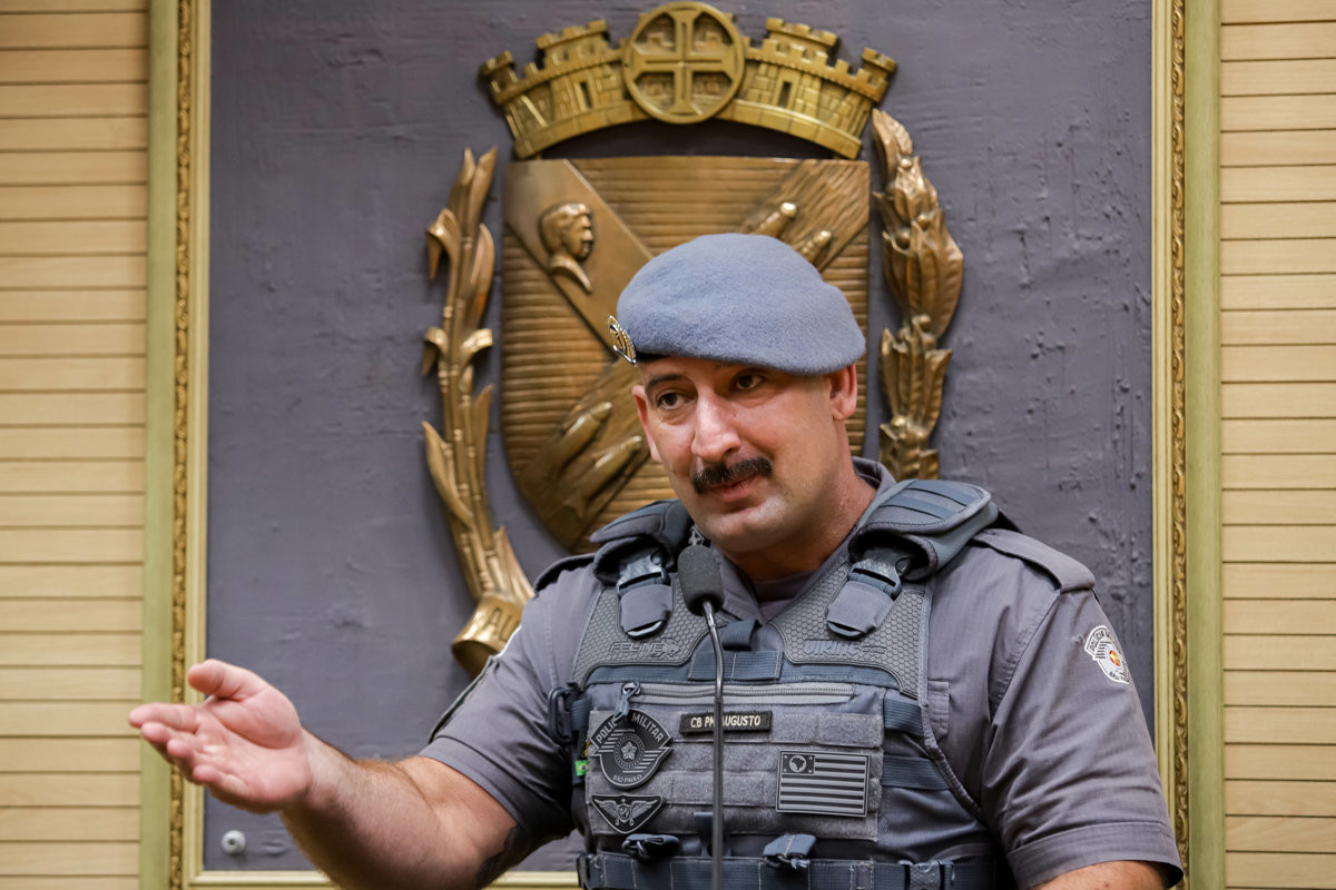 Vereador Renan Paes (PL) é autor das homenagens à corporação e a policiais militares que atenderam ocorrências de sucesso na cidade