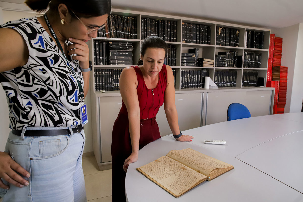 Trecho expõe cotidiano administrativo do século 19