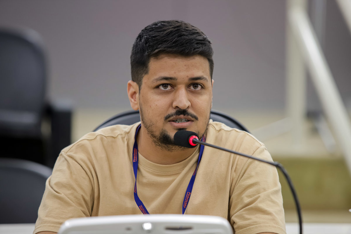 A audiência pública desta quarta-feira (19) foi realizada no Plenário "Francisco Antonio Coelho"