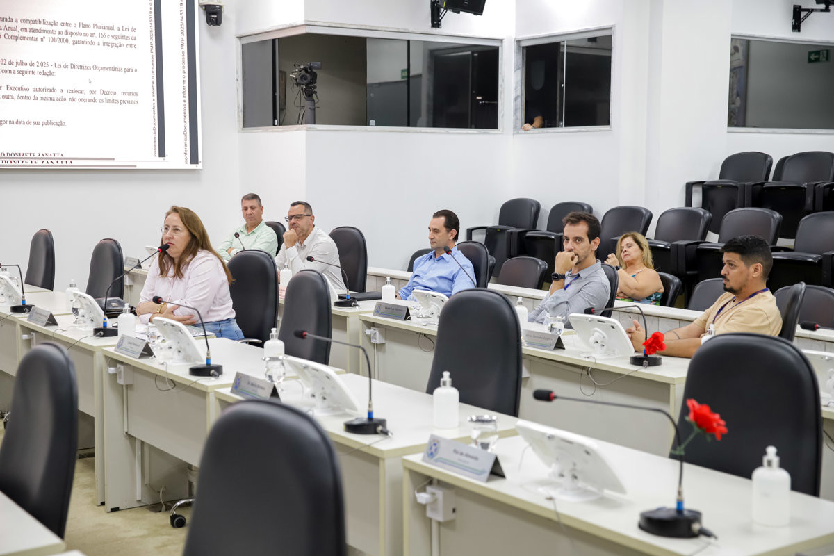 A audiência pública desta quarta-feira (19) foi realizada no Plenário "Francisco Antonio Coelho"