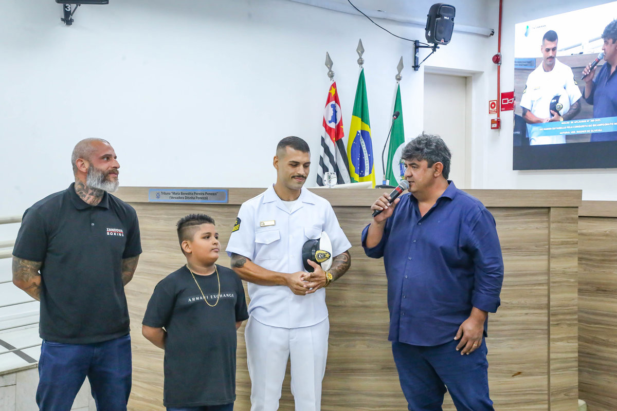 Ramon Batagello conheceu o boxe através de um projeto da Selam (Secretaria Municipal de Esportes e Lazer)