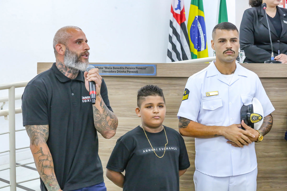 Ramon Batagello conheceu o boxe através de um projeto da Selam (Secretaria Municipal de Esportes e Lazer)