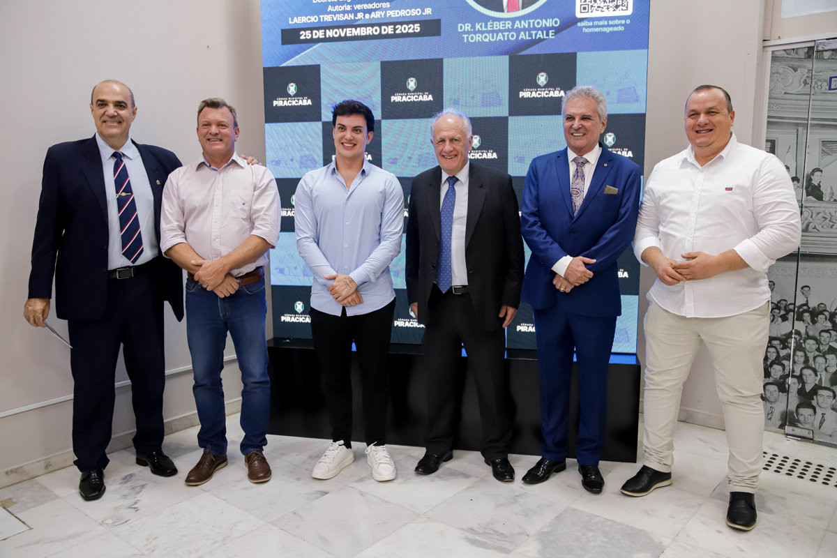 Iniciativa das homenagens foi dos vereadores Laércio Trevisan Jr. (PL) e Ary Pedroso Jr. (PL)