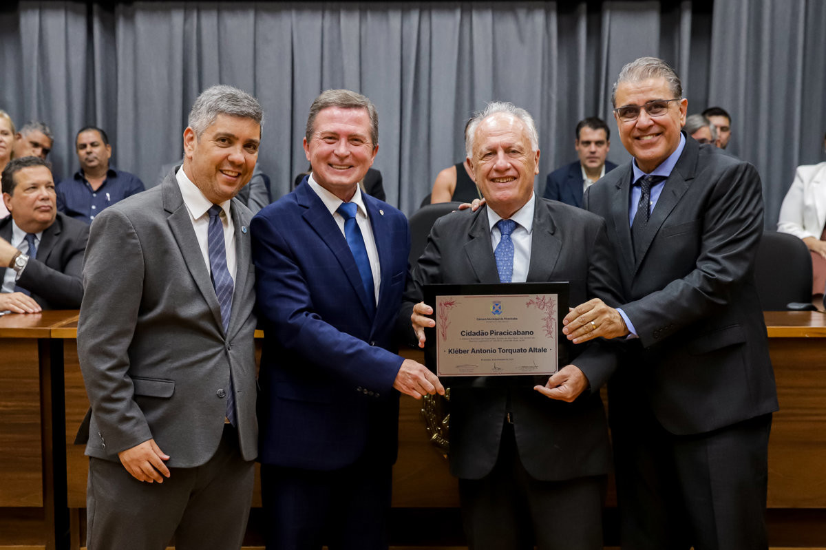 Iniciativa das homenagens foi dos vereadores Laércio Trevisan Jr. (PL) e Ary Pedroso Jr. (PL)