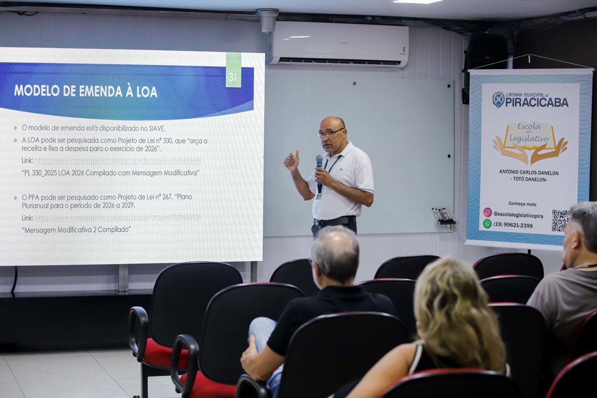 Escola do Legislativo: Roda de Conversa avalia 'peças orçamentárias'