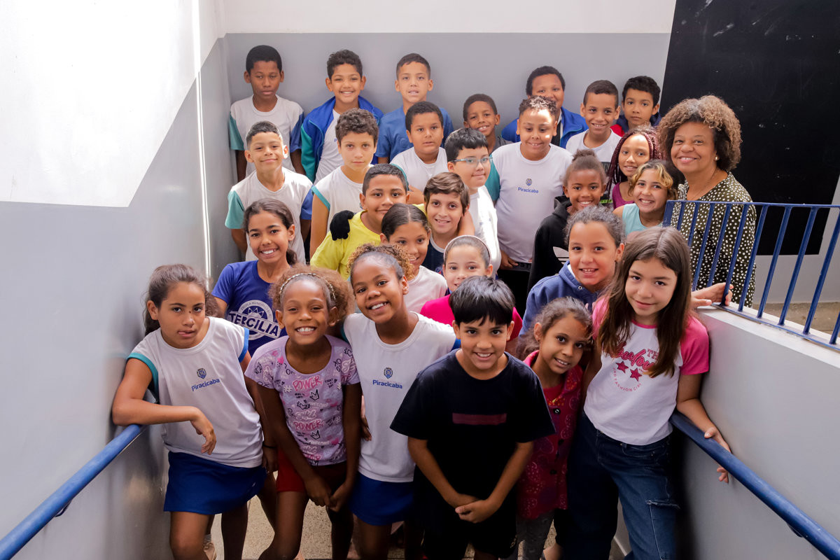 Vereador faz visita institucional em escola municipal na região da Vila Sônia
