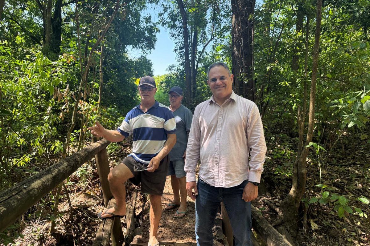 Vereador acolhe demandas comunitárias dos moradores de Santa Olímpia