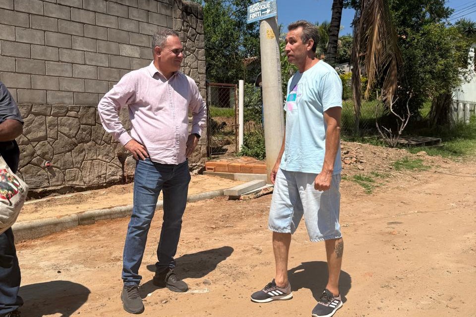 Vereador acolhe demandas comunitárias dos moradores de Santa Olímpia