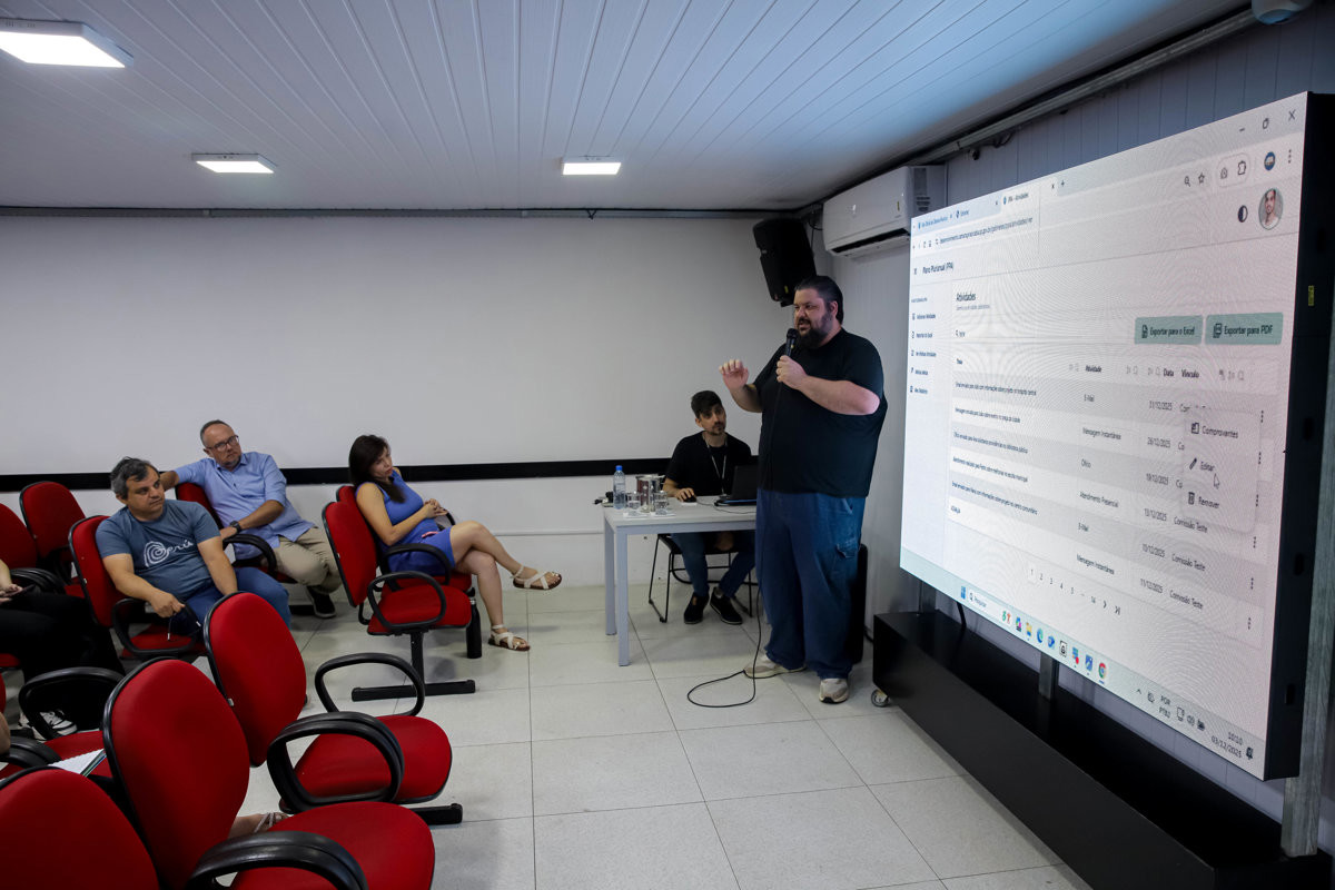 Apresentação de novo sistema interno da Câmara