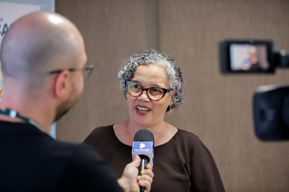 No período da tarde aconteceu a conclusão do curso Libras Temática - Contexto da Saúde, com a participação dos alunos das duas turmas