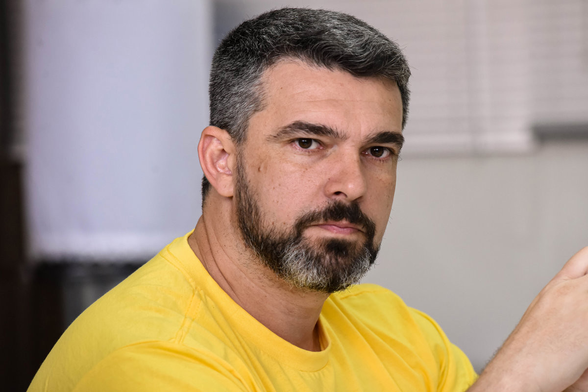 Vereadores Edson Bertaia, Gustavo Pompeo e Renan Paes se reuniram nesta quinta-feira (4)