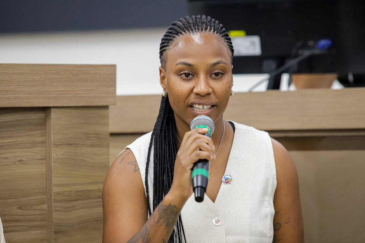 Lara Miguel Batista, orientadora de qualidade de vida do SESI