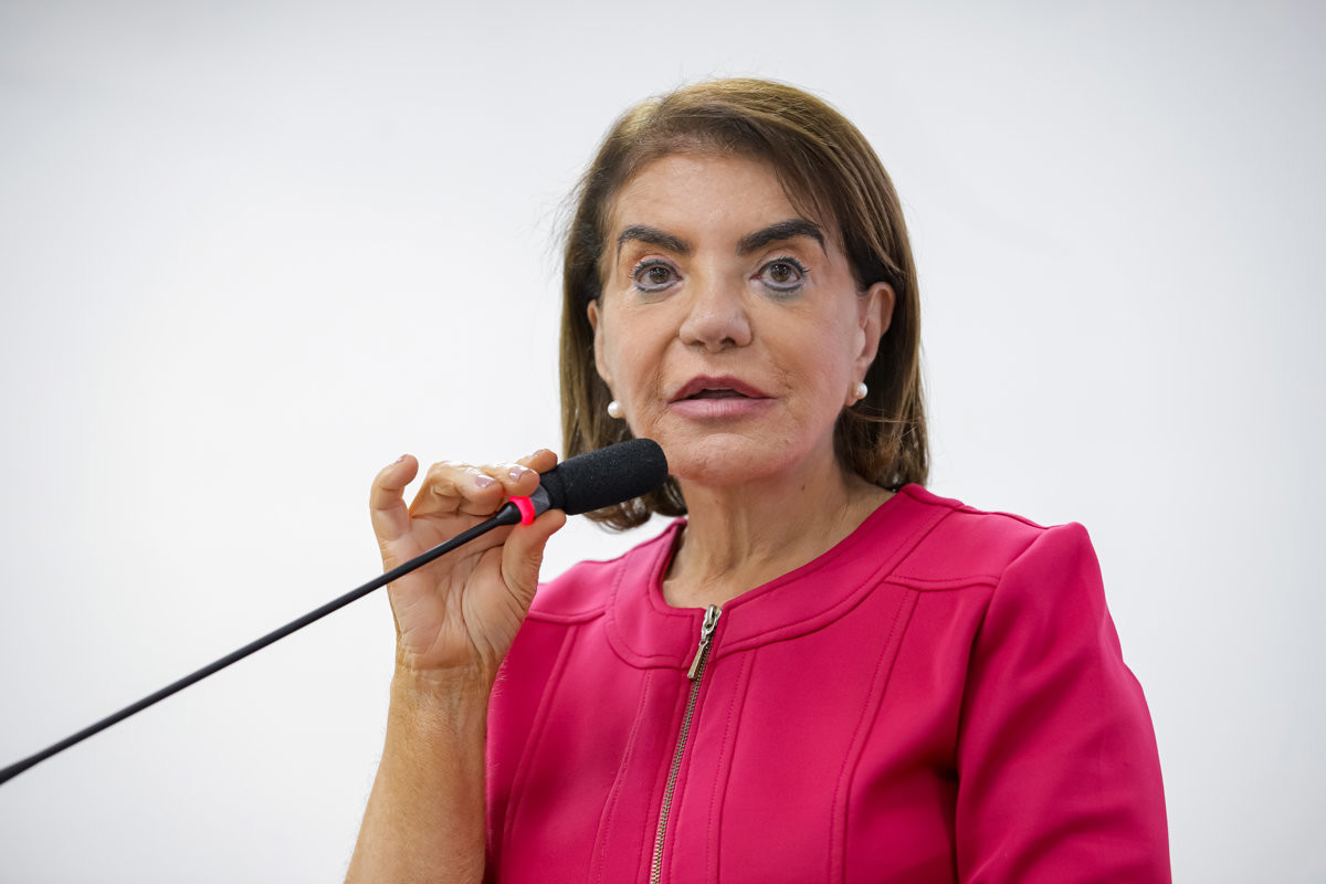 Deputada estadual Professora Bebel (PT) 