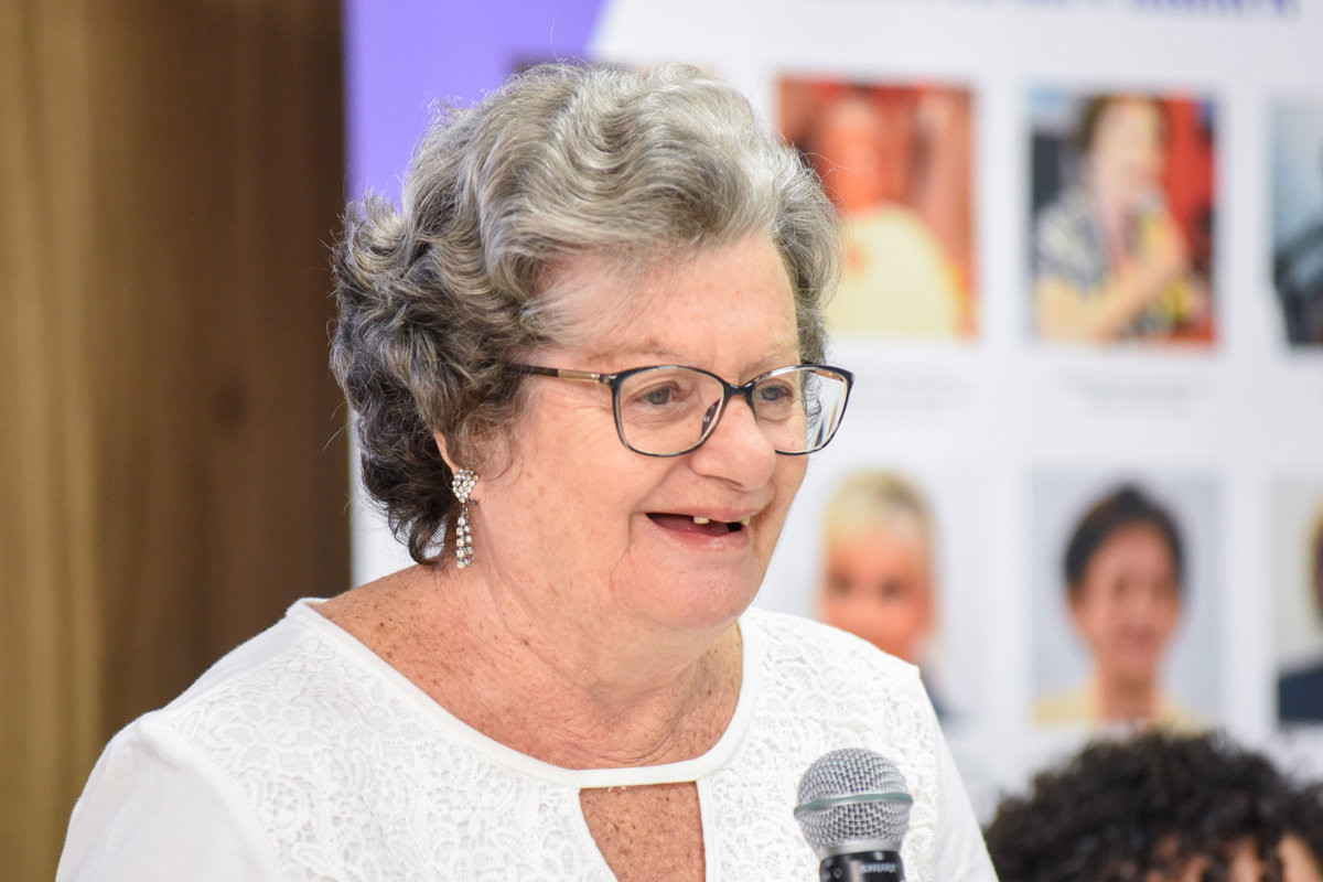 Em 2020, Esther recebeu homenagem na Semana da Mulher