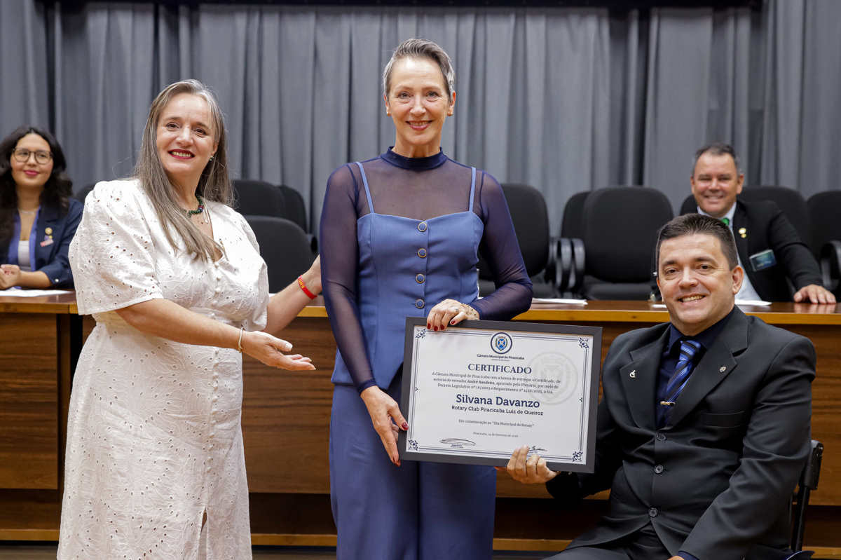 Projetos sociais desenvolvidos pelos clubes de serviço em prol da comunidade foram destacados na solenidade