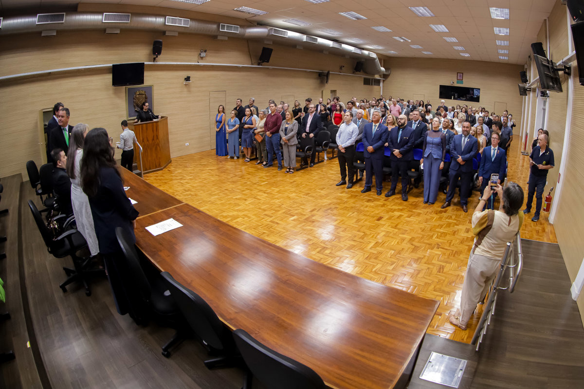 Projetos sociais desenvolvidos pelos clubes de serviço em prol da comunidade foram destacados na solenidade