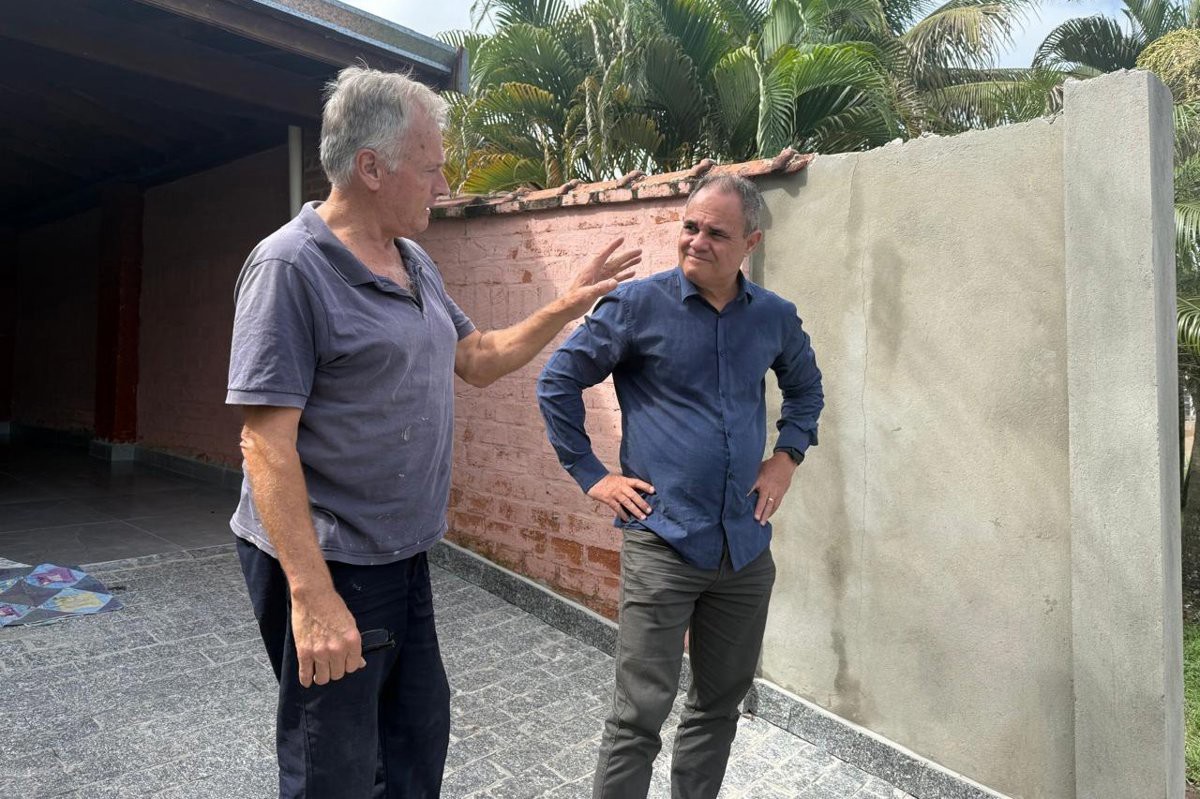 Vereador Josef Borges (PP) visitou o bairro Santa Olímpia