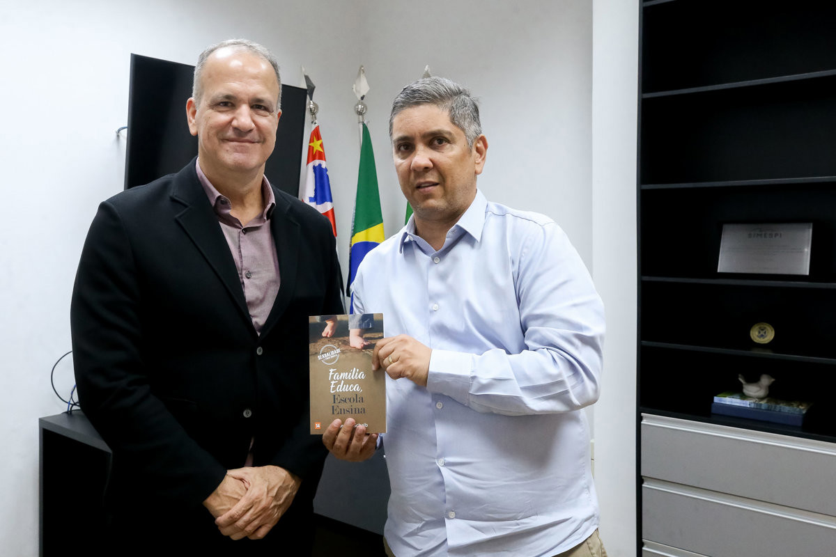 Guilherme Schelb (à esquerda) e Rerlison Rezende, o Relinho