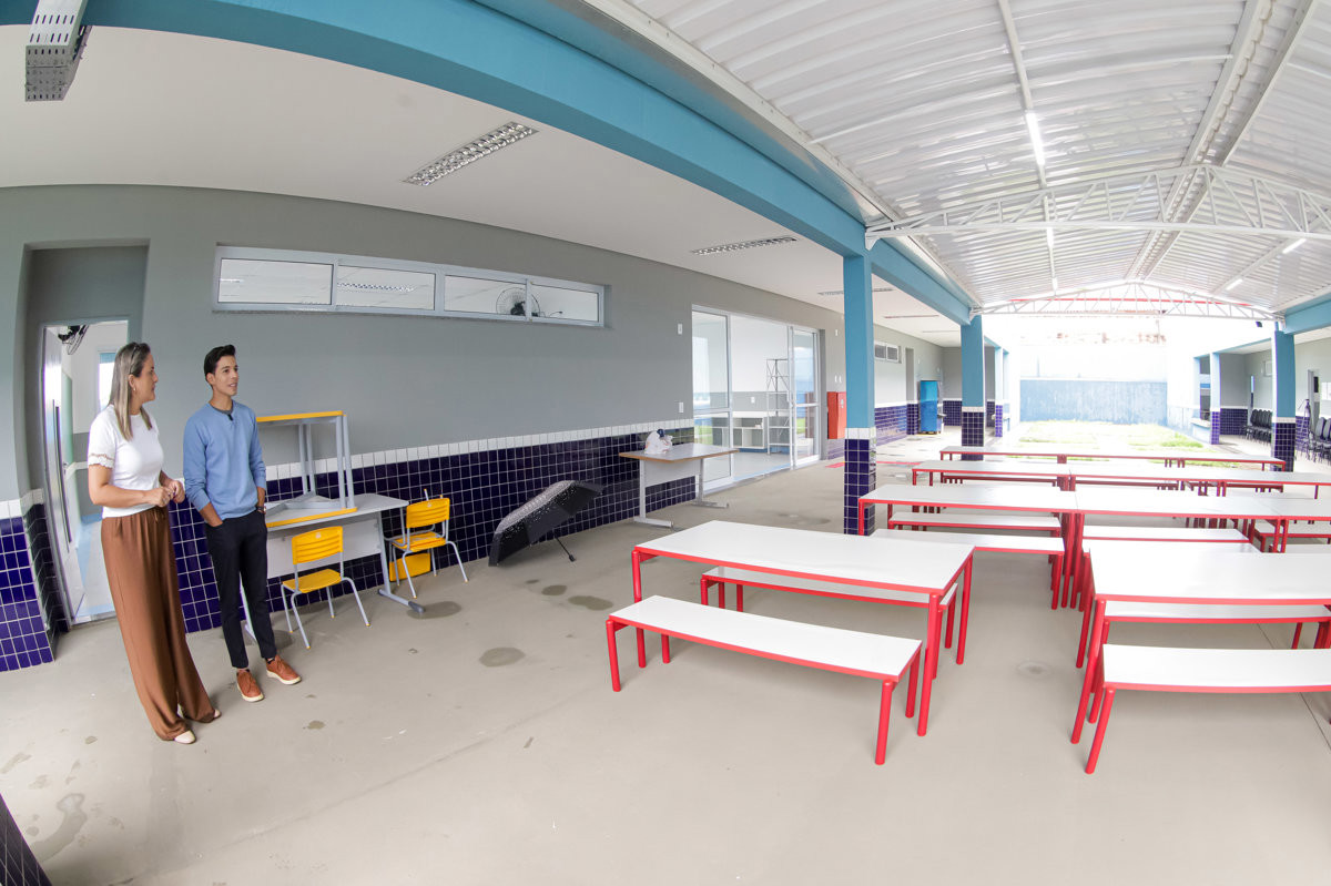 Vereador visita nova escola do Tatuapé que oferecerá 90 vagas em tempo integral