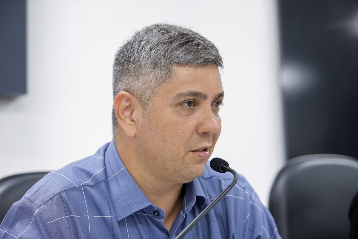 Presidente da Câmara, vereador Rerlison Rezende (PSDB), o Relinho