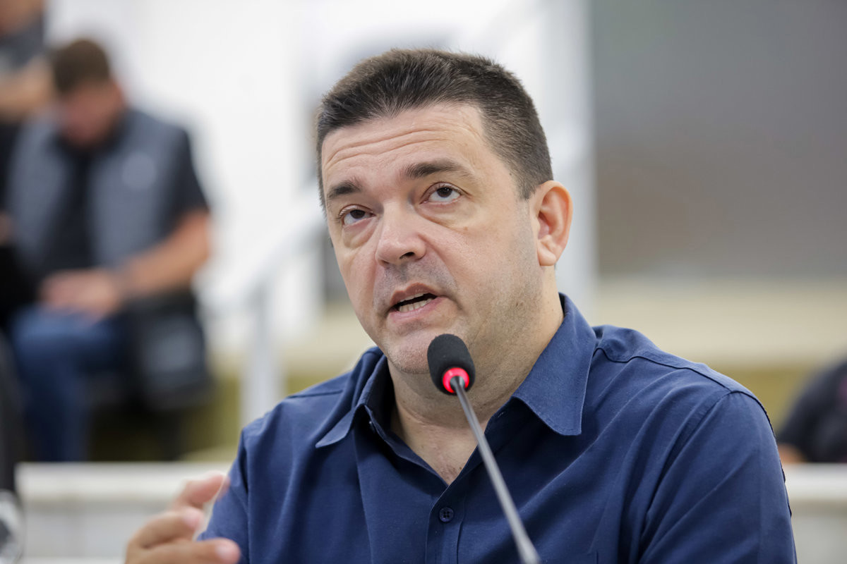 André Bandeira fez uso da palavra durante a 10ª Reunião Ordinária