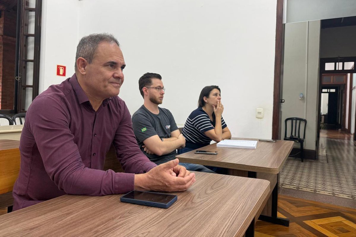 Josef Borges, Gustavo Pompeo e Clarissa Campos Quiararia