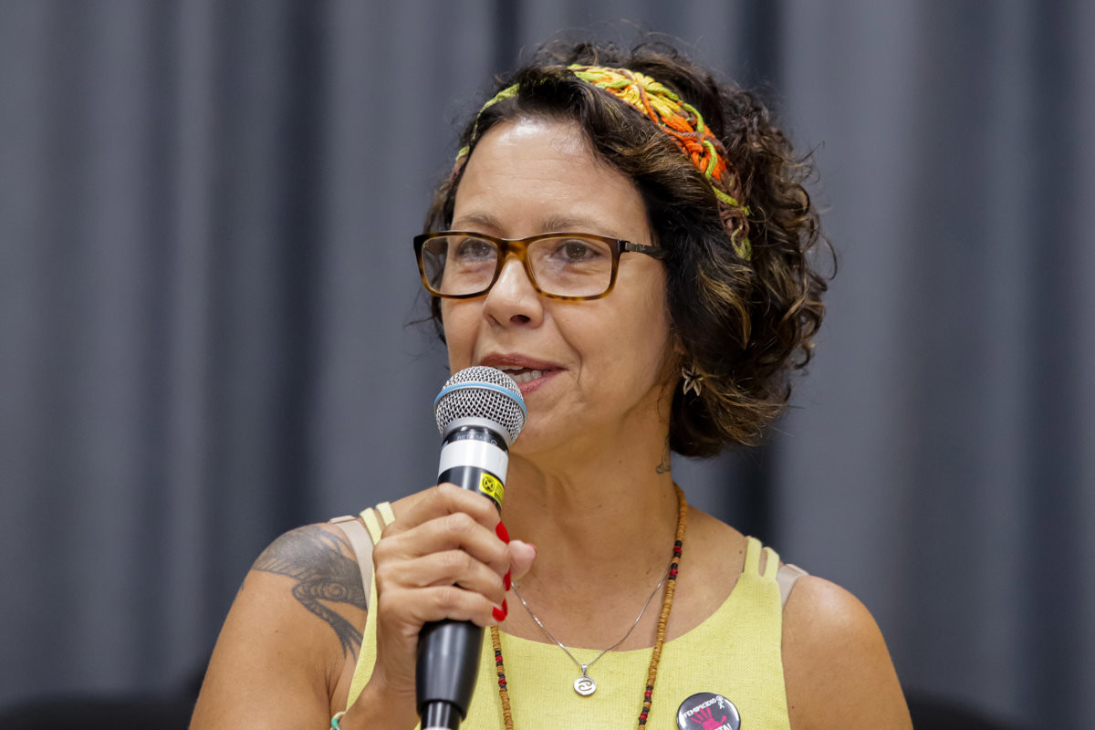 Vereadora Sílvia Morales (PV), do mandato Coletivo A Cidade é Sua