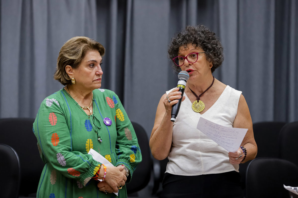 Vereadora Rai de Almeida e a ministra Márcia Lopes