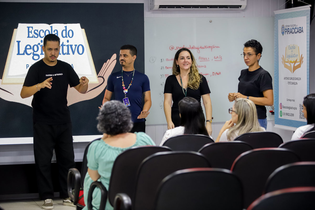 Câmara reinicia cursos de Libras em parceria com o Instituto Federal