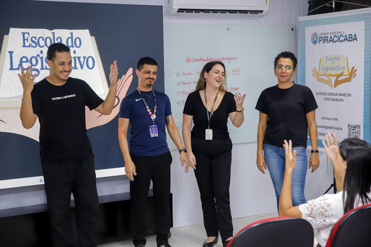 Câmara reinicia cursos de Libras em parceria com o Instituto Federal