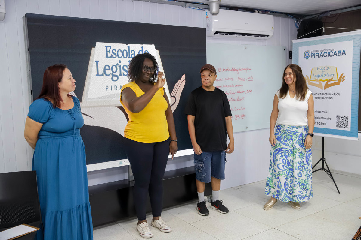 Câmara reinicia cursos de Libras em parceria com o Instituto Federal