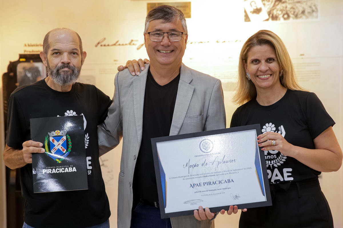 Câmara homenageia APAE pelos 40 anos de atuação em Piracicaba