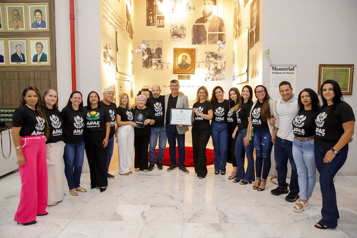 Câmara homenageia APAE pelos 40 anos de atuação em Piracicaba