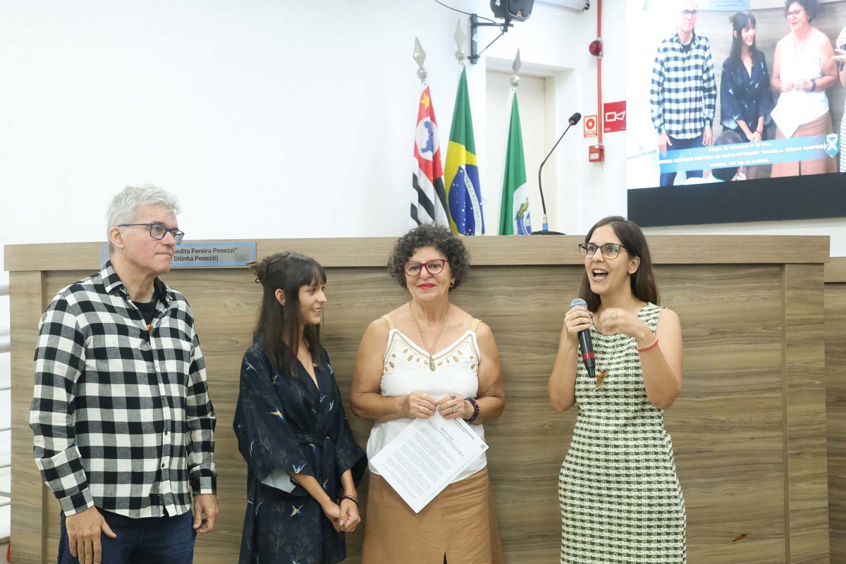 Homenagem a jovem Aurora é de autoria da vereadora Rai de Almeida