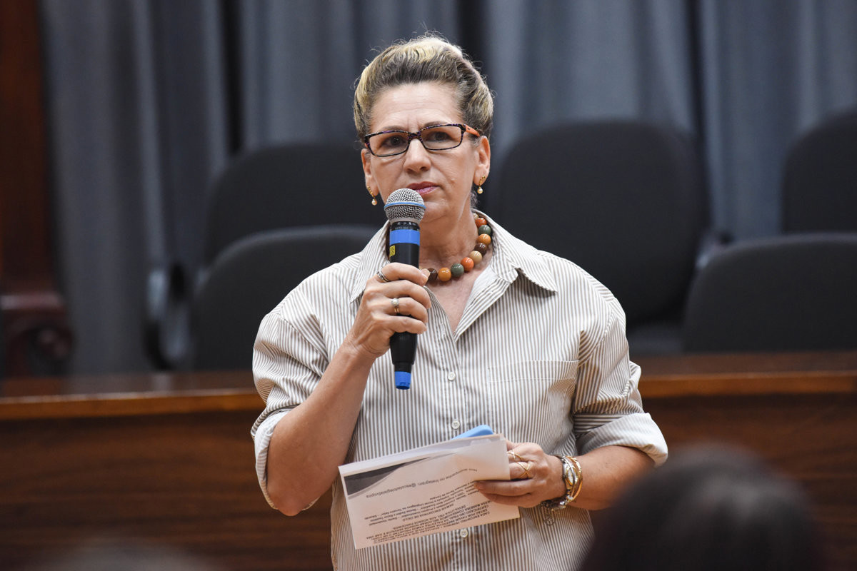 Ana Lúcia Amistalden, presidente da Instituição Céu Azul