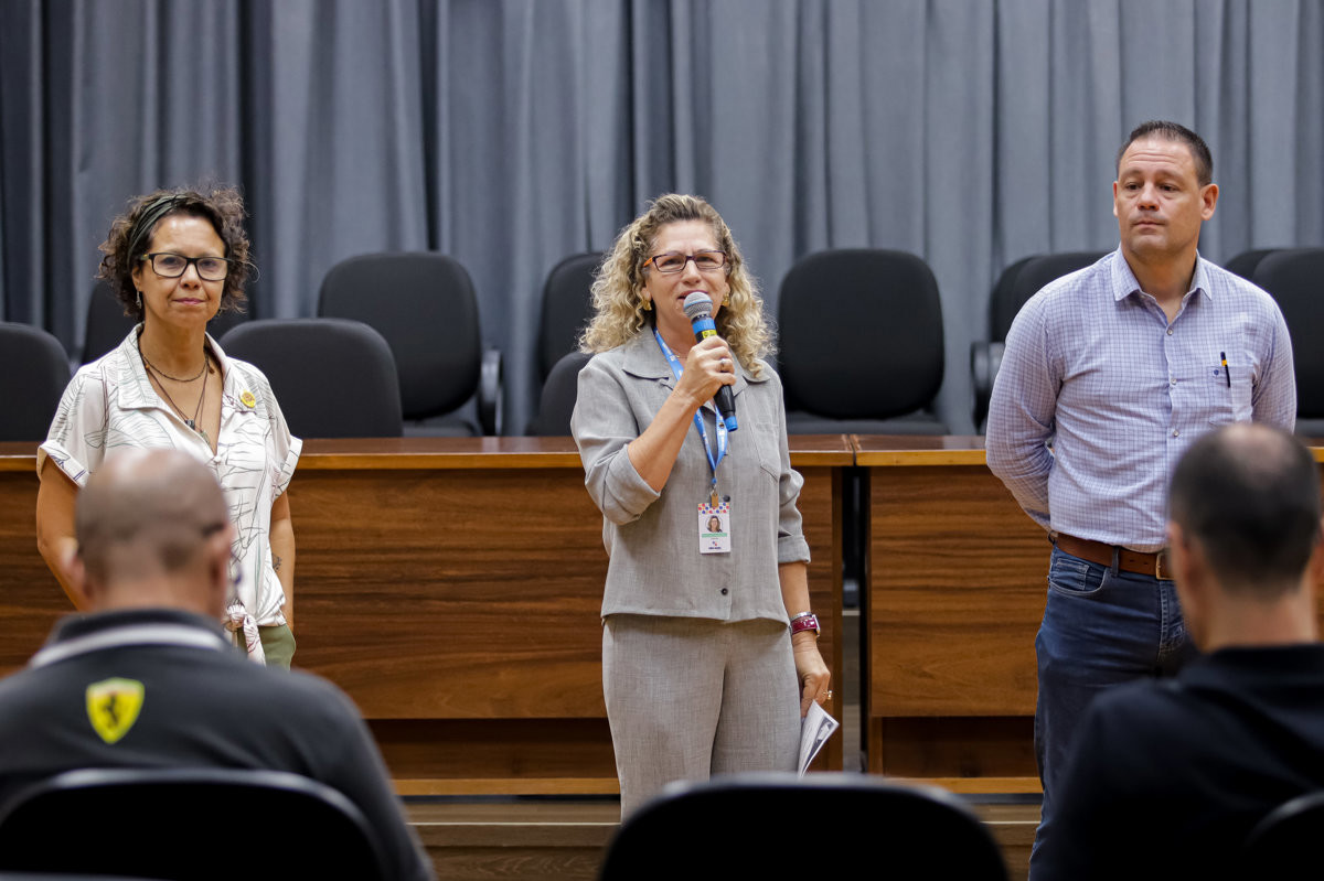 Sílvia Morales, Ana Lúcia Amistalden e Danilo Vendemiatti