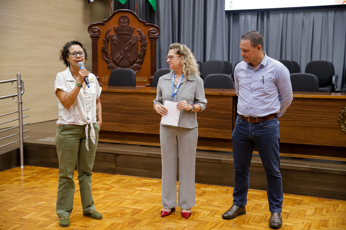 Sílvia Morales, Ana Lúcia Amistalden e Danilo Vendemiatti