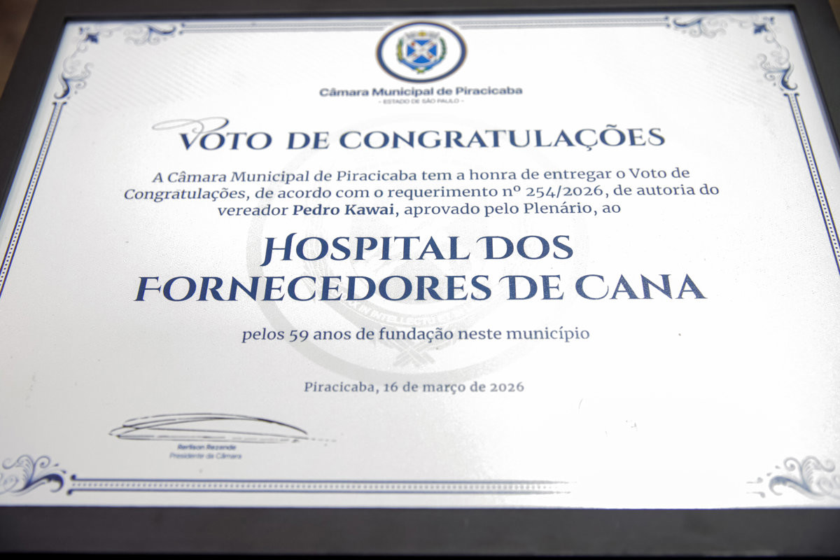 Trajetória humanitária dos Fornecedores é exaltada pela Câmara