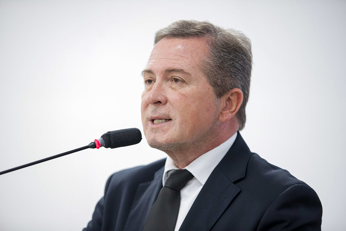 Trevisan Jr. ocupou a tribuna durante a reunião ordinária desta quinta-feira