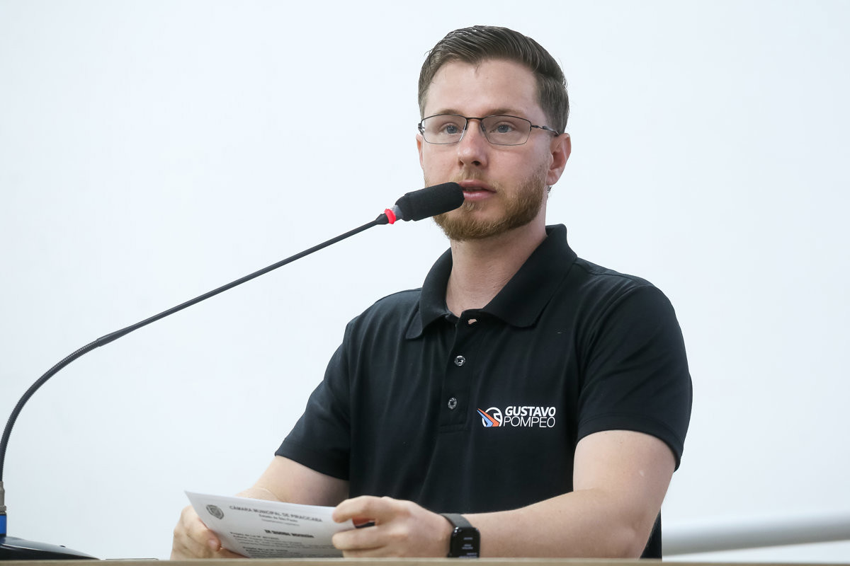 Vereador Gustavo Pompeo (Avante)